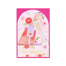 Last inn bildet i Galleri-visningsprogrammet, Kort Pop Up Happy Anniversery