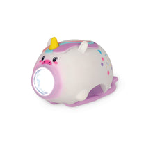 Last inn bildet i Galleri-visningsprogrammet, Bikeaholic Ladbar sykkelys m/ bjelle Enhjørning