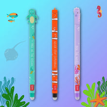 Last inn bildet i Galleri-visningsprogrammet, Erasable "Viskbar" penn sett Under the Sea