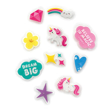 Last inn bildet i Galleri-visningsprogrammet, Bikeaholic Sykkelmerker til eiker 30 stk Enhjørning