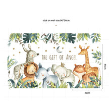 Last inn bildet i Galleri-visningsprogrammet, Wallsticker Zoo