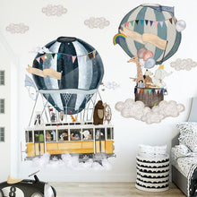 Last inn bildet i Galleri-visningsprogrammet, Wallsticker Blue Air Ballon