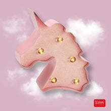 Last inn bildet i Galleri-visningsprogrammet, Mini Led Lampe Glitter Unicorn