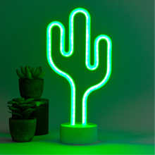Last inn bildet i Galleri-visningsprogrammet, Led Lampe Neon Kaktus