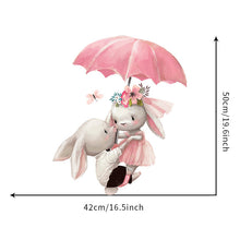 Last inn bildet i Galleri-visningsprogrammet, Wallsticker Rabbits